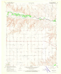 Download a high-resolution, GPS-compatible USGS topo map for Guymon NE, OK (1970 edition)