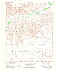Download a high-resolution, GPS-compatible USGS topo map for Guymon SE, OK (1970 edition)