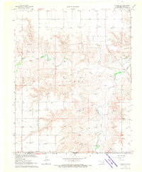 Download a high-resolution, GPS-compatible USGS topo map for Guymon SW, OK (1970 edition)