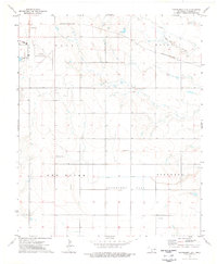 Download a high-resolution, GPS-compatible USGS topo map for Hackberry Flat, OK (1977 edition)