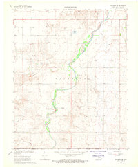 Download a high-resolution, GPS-compatible USGS topo map for Hardesty SE, OK (1969 edition)