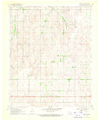 Download a high-resolution, GPS-compatible USGS topo map for Harmon NW, OK (1972 edition)