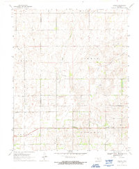 Download a high-resolution, GPS-compatible USGS topo map for Harmon, OK (1992 edition)