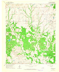 Download a high-resolution, GPS-compatible USGS topo map for Harrisburg, OK (1964 edition)