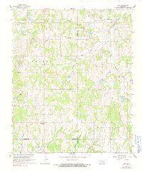 Download a high-resolution, GPS-compatible USGS topo map for Hart, OK (1991 edition)