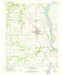Download a high-resolution, GPS-compatible USGS topo map for Haskell, OK (1973 edition)