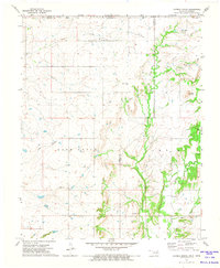 Download a high-resolution, GPS-compatible USGS topo map for Hayrick Mound, OK (1974 edition)