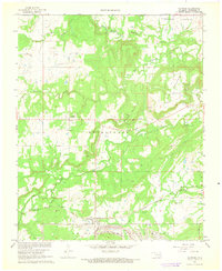 Download a high-resolution, GPS-compatible USGS topo map for Haywood, OK (1968 edition)