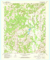 Download a high-resolution, GPS-compatible USGS topo map for Healdton SE, OK (1986 edition)