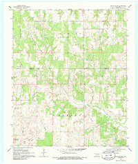 Download a high-resolution, GPS-compatible USGS topo map for Healdton SW, OK (1986 edition)