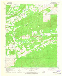 Download a high-resolution, GPS-compatible USGS topo map for Higgins, OK (1973 edition)