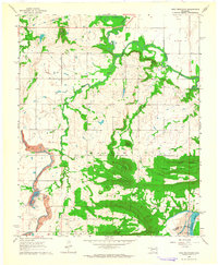 Download a high-resolution, GPS-compatible USGS topo map for Holt Mountain, OK (1964 edition)