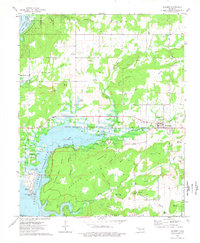 Download a high-resolution, GPS-compatible USGS topo map for Hulbert, OK (1978 edition)