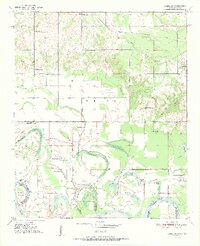1951 Map of Idabel SE