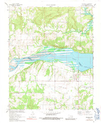 Download a high-resolution, GPS-compatible USGS topo map for Indianola, OK (1991 edition)