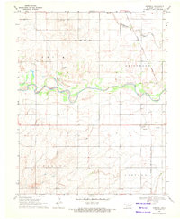 Download a high-resolution, GPS-compatible USGS topo map for Ingersoll, OK (1971 edition)