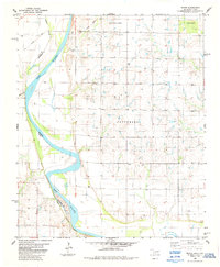 Download a high-resolution, GPS-compatible USGS topo map for Irving, OK (1985 edition)
