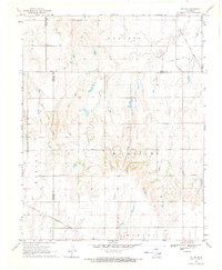 preview thumbnail of historical topo map of Garfield County, OK in 1969