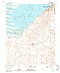 Download a high-resolution, GPS-compatible USGS topo map for Jet, OK (1969 edition)