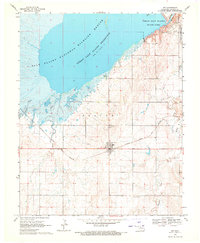 Download a high-resolution, GPS-compatible USGS topo map for Jet, OK (1971 edition)
