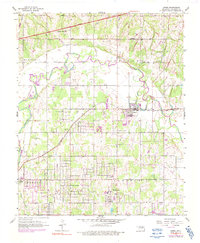 Download a high-resolution, GPS-compatible USGS topo map for Jones, OK (1991 edition)