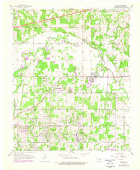 Download a high-resolution, GPS-compatible USGS topo map for Jones, OK (1976 edition)