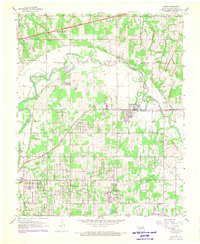 Download a high-resolution, GPS-compatible USGS topo map for Jones, OK (1970 edition)