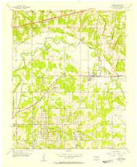 Download a high-resolution, GPS-compatible USGS topo map for Jones, OK (1957 edition)