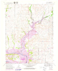 Download a high-resolution, GPS-compatible USGS topo map for Kaw City, OK (1979 edition)