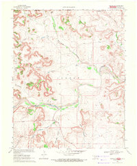 Download a high-resolution, GPS-compatible USGS topo map for Kenton NE, OK (1971 edition)