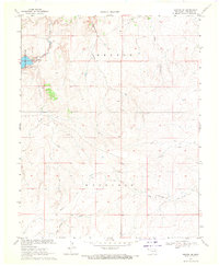 Download a high-resolution, GPS-compatible USGS topo map for Kenton SE, OK (1971 edition)