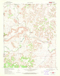 Download a high-resolution, GPS-compatible USGS topo map for Kenton, OK (1971 edition)