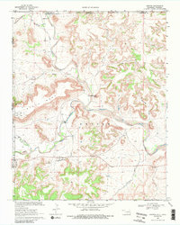 Download a high-resolution, GPS-compatible USGS topo map for Kenton, OK (1988 edition)