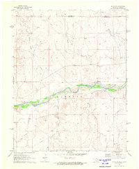 Download a high-resolution, GPS-compatible USGS topo map for Keyes NW, OK (1973 edition)