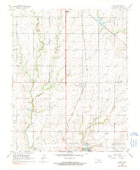 Download a high-resolution, GPS-compatible USGS topo map for Kildare, OK (1991 edition)