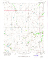 preview thumbnail of historical topo map of Kingfisher County, OK in 1972