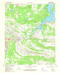 Download a high-resolution, GPS-compatible USGS topo map for Krebs, OK (1968 edition)