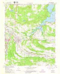 Download a high-resolution, GPS-compatible USGS topo map for Krebs, OK (1978 edition)