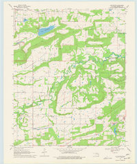 preview thumbnail of historical topo map of Haskell County, OK in 1968