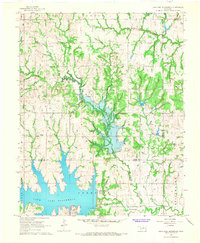 Download a high-resolution, GPS-compatible USGS topo map for Lake Carl Blackwell, OK (1968 edition)