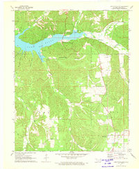 Download a high-resolution, GPS-compatible USGS topo map for Lake Eucha East, OK (1973 edition)