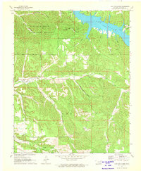 Download a high-resolution, GPS-compatible USGS topo map for Lake Eucha West, OK (1973 edition)