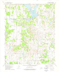 Download a high-resolution, GPS-compatible USGS topo map for Lake Fuqua, OK (1977 edition)