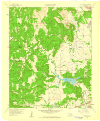 Download a high-resolution, GPS-compatible USGS topo map for Lake Sahoma, OK (1960 edition)