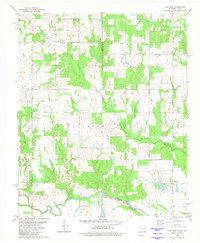 Download a high-resolution, GPS-compatible USGS topo map for Lake West, OK (1981 edition)