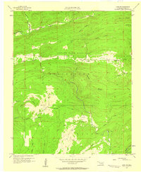 Download a high-resolution, GPS-compatible USGS topo map for Lane NW, OK (1958 edition)