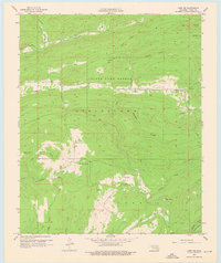 Download a high-resolution, GPS-compatible USGS topo map for Lane NW, OK (1976 edition)