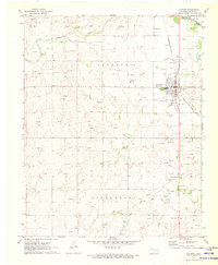 Download a high-resolution, GPS-compatible USGS topo map for Laverne, OK (1973 edition)