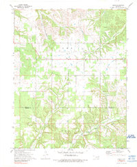 Download a high-resolution, GPS-compatible USGS topo map for Leach, OK (1989 edition)