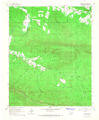 Download a high-resolution, GPS-compatible USGS topo map for Leflore SE, OK (1967 edition)